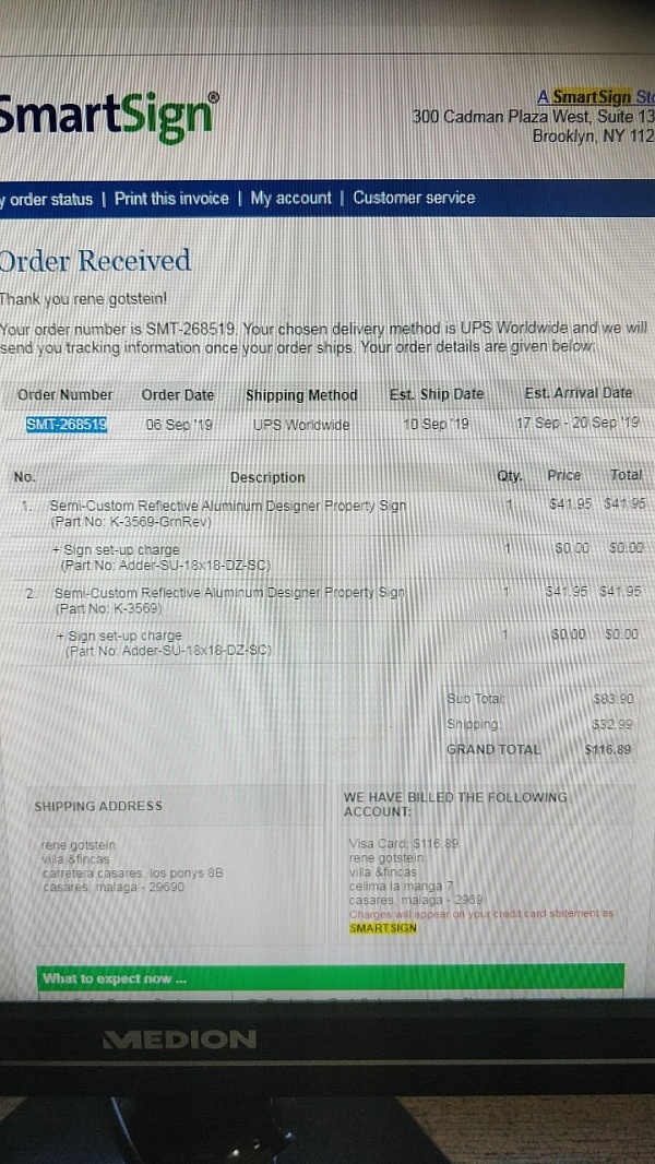 SmartSign Reviews - 8 Reviews of Smartsign.com | Sitejabber