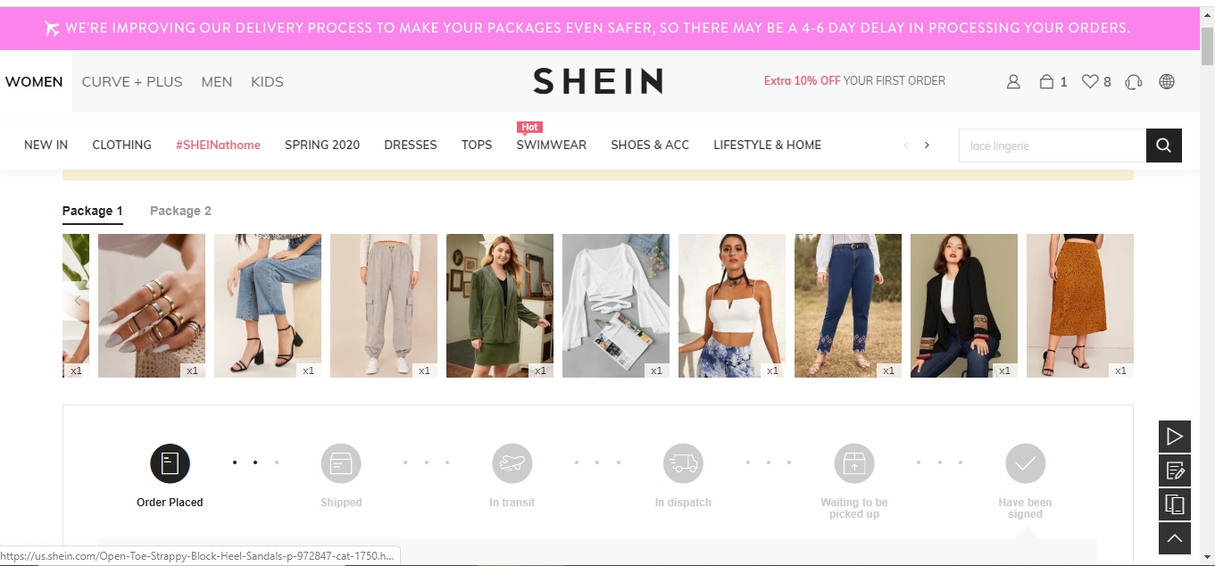 SHEIN Reviews - 2,990 Reviews of Shein.com | Sitejabber
