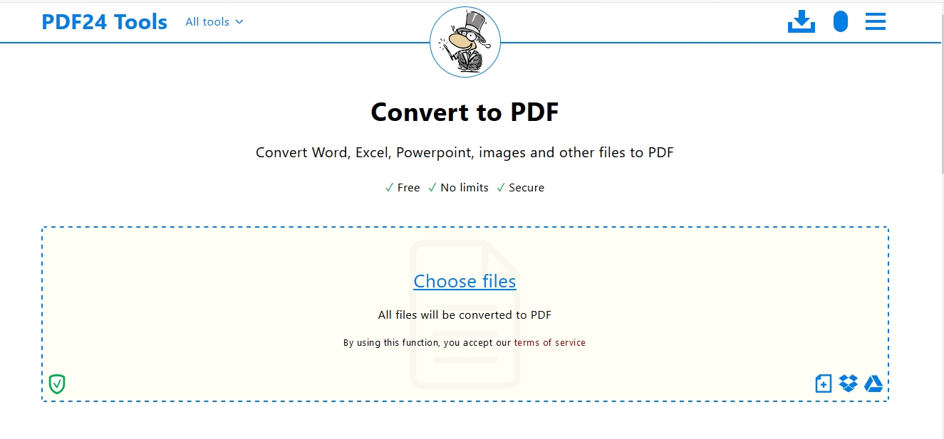 pdf24 online tools