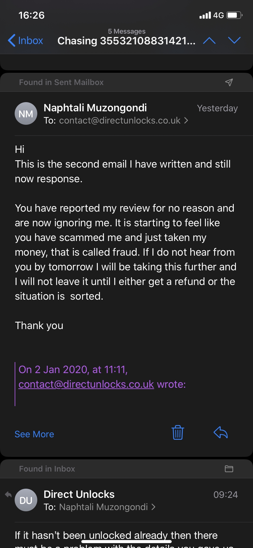 Direct Unlocks Reviews 2,429 Reviews of Sitejabber