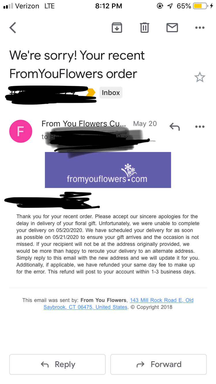 From You Flowers Reviews 1,545,889 Reviews of