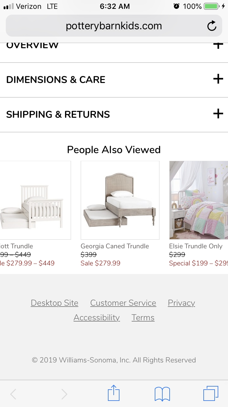 Pottery Barn Kids Reviews 203 Reviews Of Potterybarnkids Com