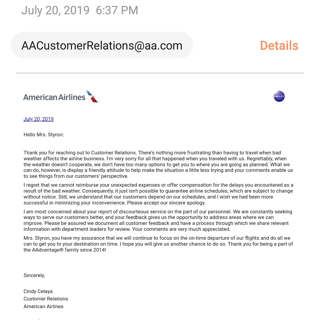 American Airlines Group Reviews 45 Reviews Of Aa Com Sitejabber