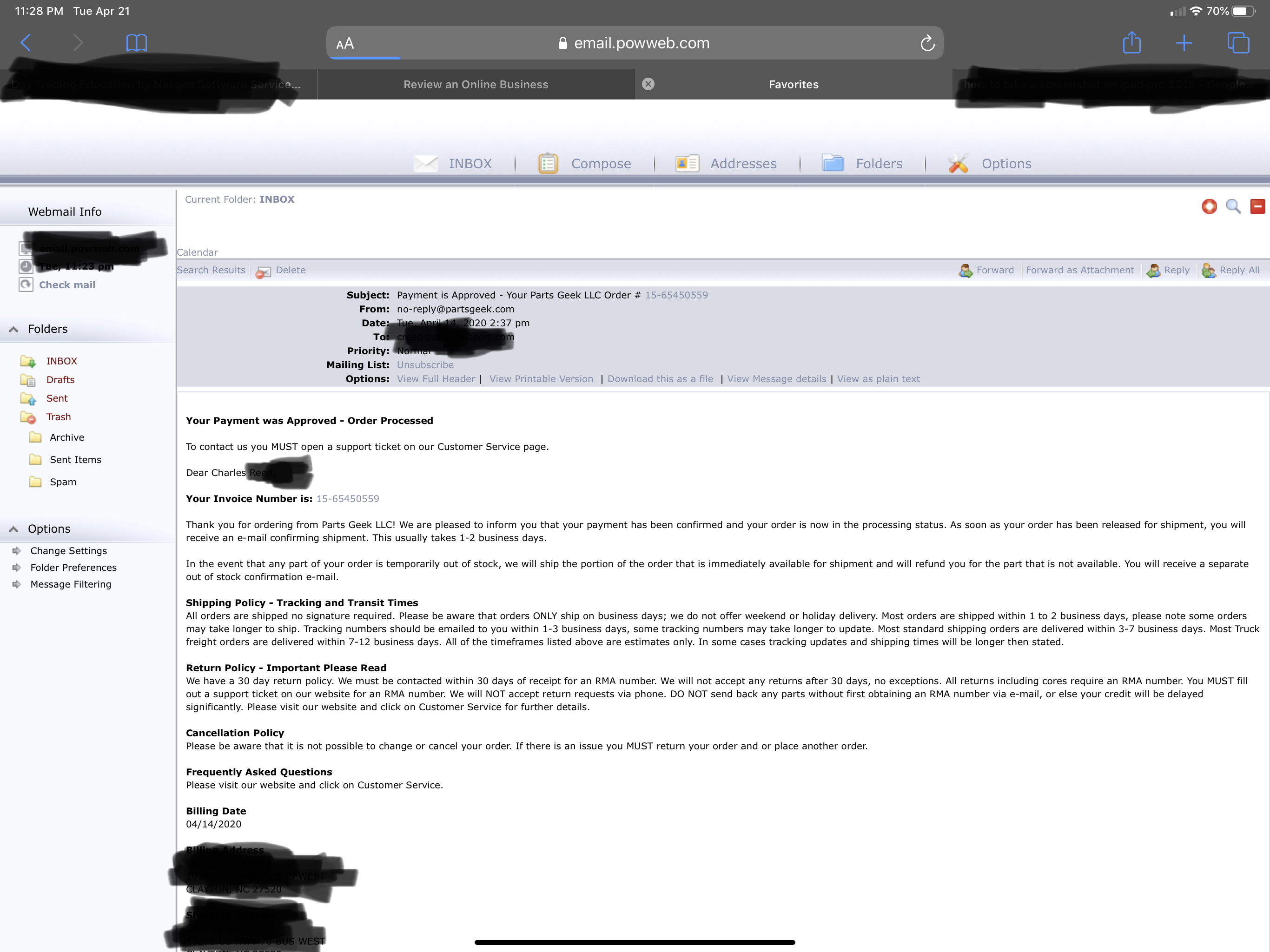 PartsGeek Reviews 498 Reviews of Sitejabber