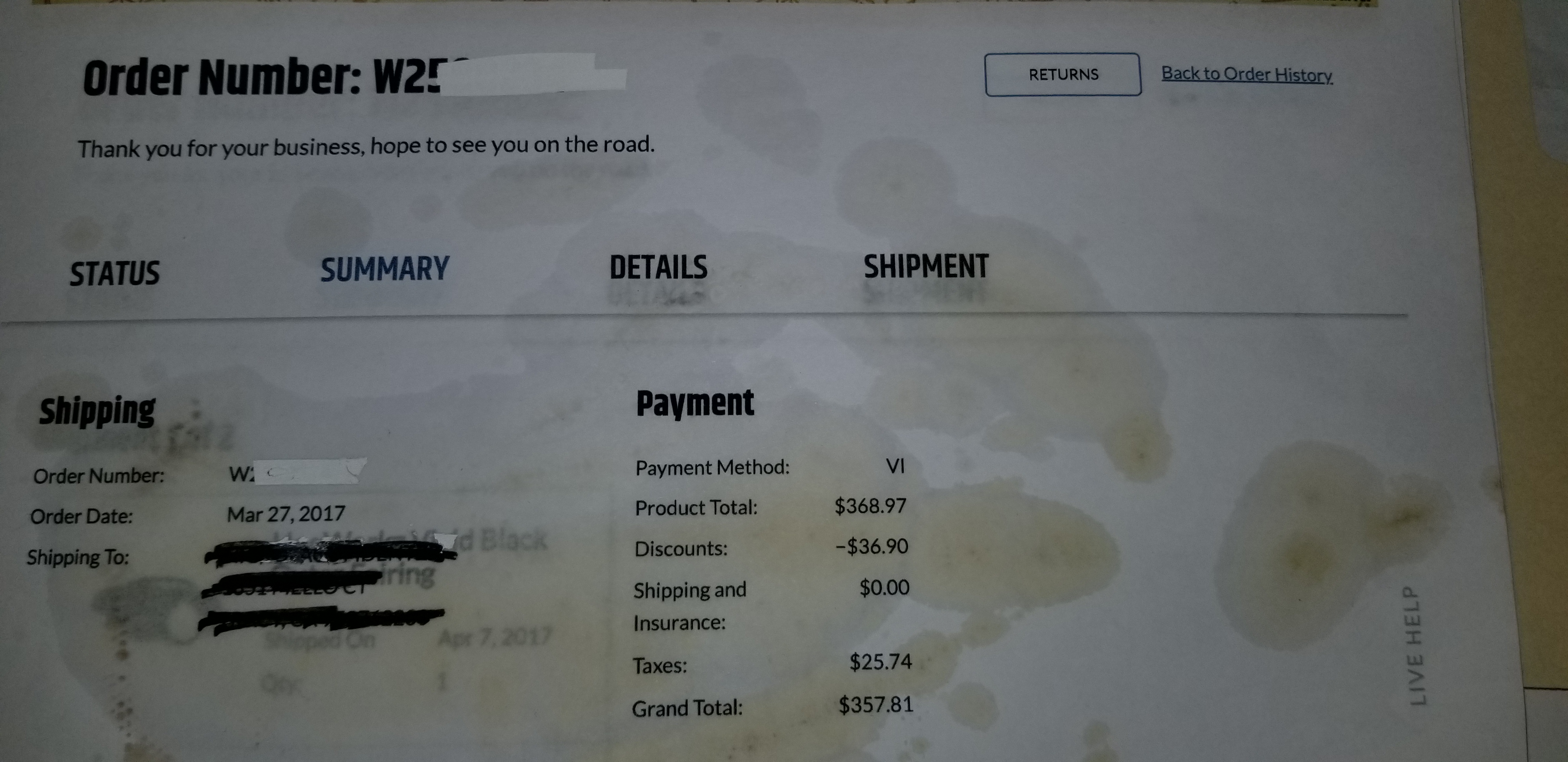 J&P Cycles Reviews 178 Reviews of Sitejabber