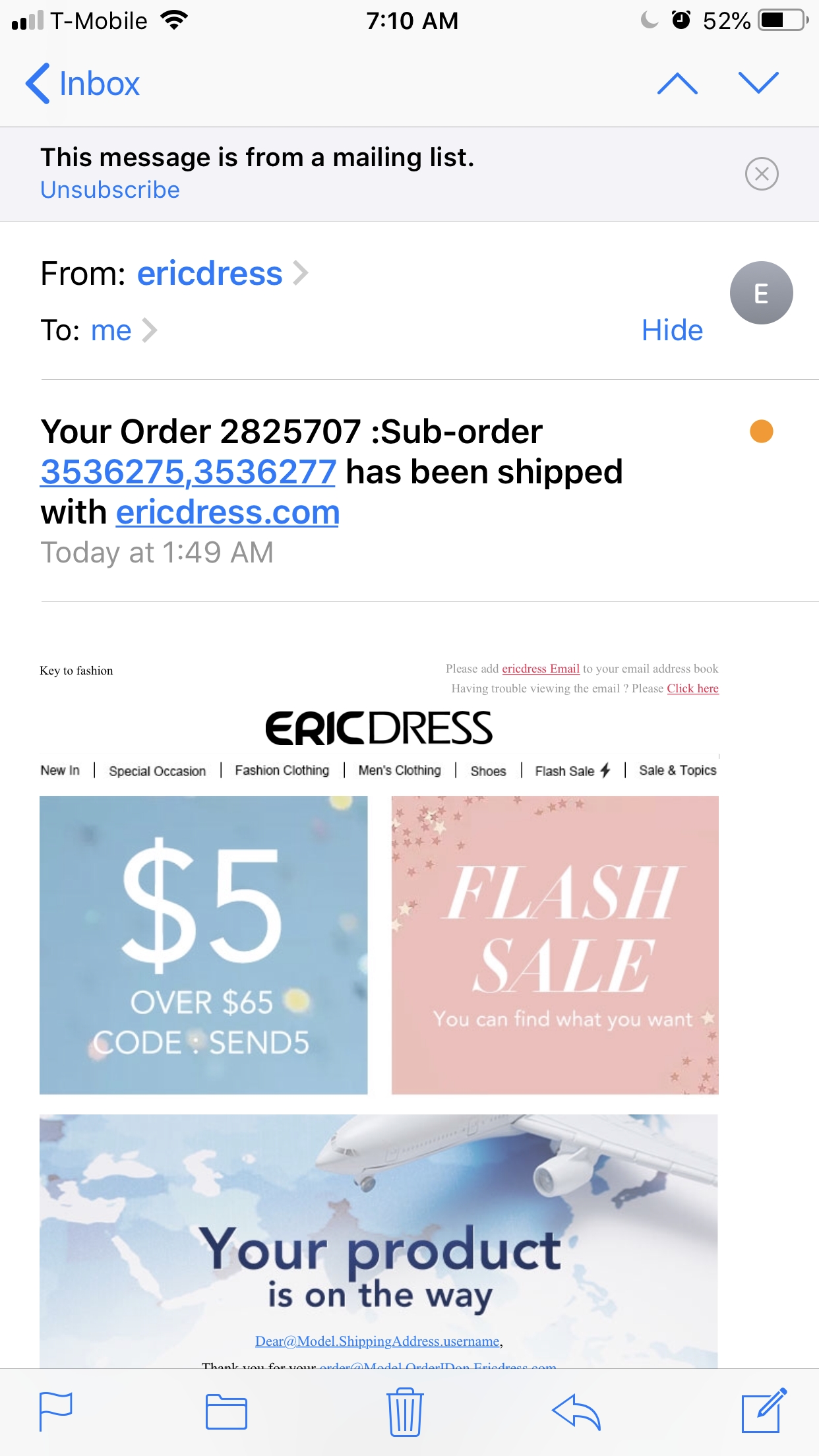 Ericdress Reviews 1 526 Reviews Of Ericdress Com Sitejabber