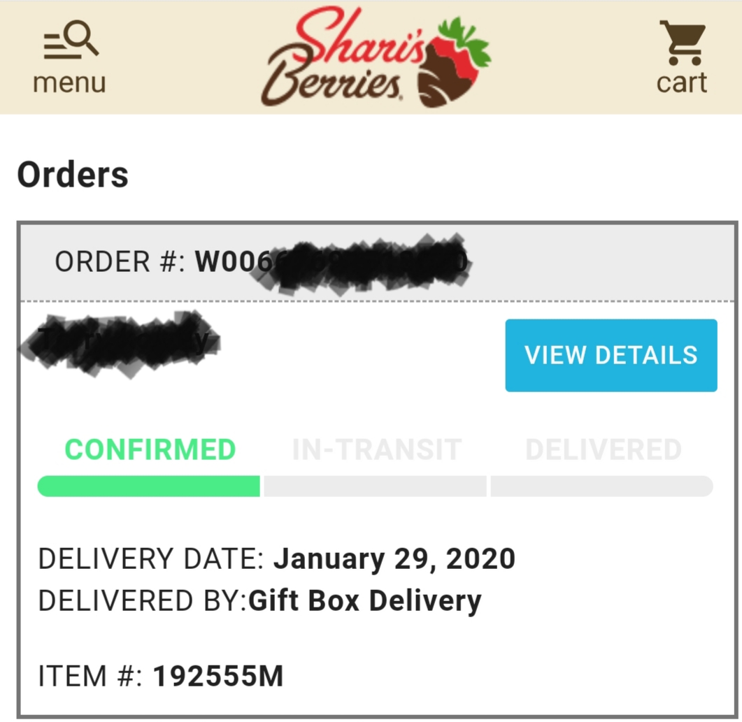 Shari's Berries Reviews 1,510 Reviews of Sitejabber