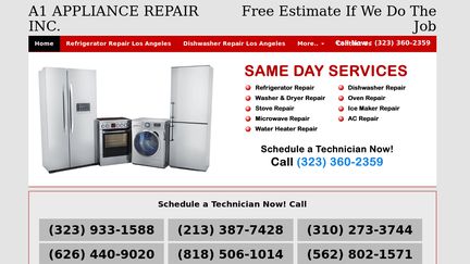 A1appliancerepair.co