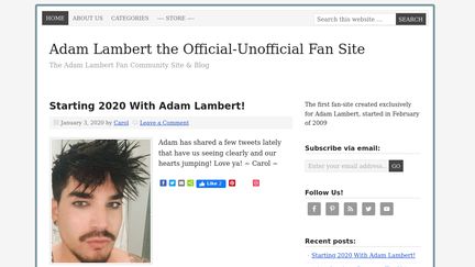Adam-lambert.org