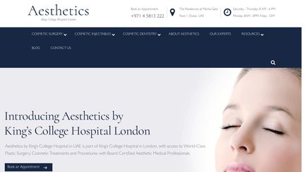 Aesthetics.kingscollegehospitaldubai.com