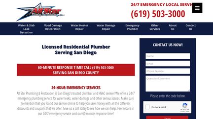 All Star Plumbing & Restoration