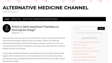 Alternative Medicine Channel