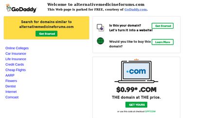 Alternativemedicineforums