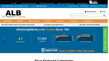 Atlanta Light Bulbs