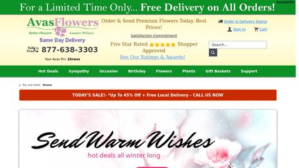 AvasFlowers.net