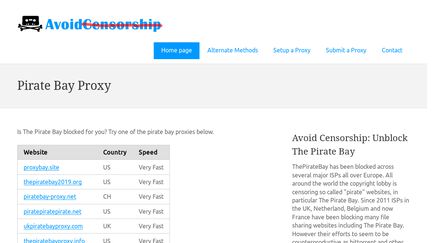 AvoidCensorship