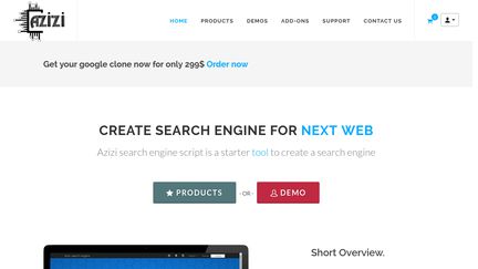 Azizi Php Search Engine