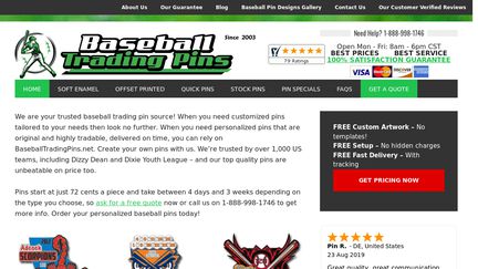 Baseballtradingpins.net