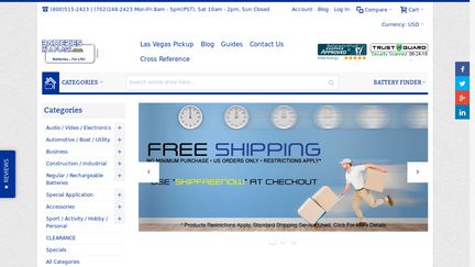 Batteries In A Flash.com