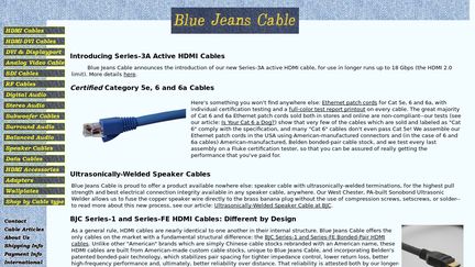 Blue Jeans Cable
