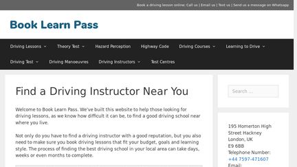 Book Learn Pass