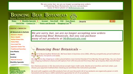 Bouncing Bear Botanicals
