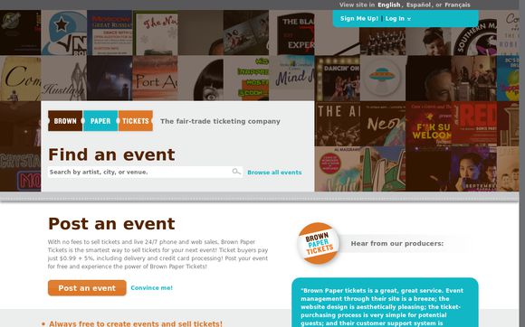 Brown Paper Tickets Reviews - 4 Reviews of Brownpapertickets.com ...