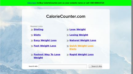 CalorieCounter