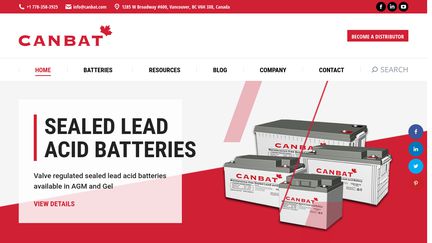 Canbat Batteries