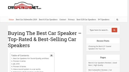 CarSpeakersNet