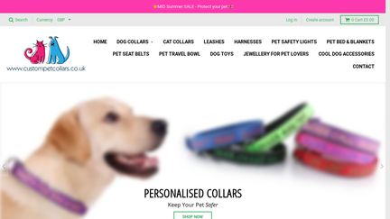 CustomPetCollars.co.uk