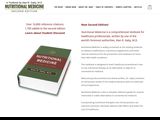 Nutritional Medicine - A Textbook By Dr. Gaby