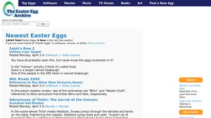 The Easter Egg Archive