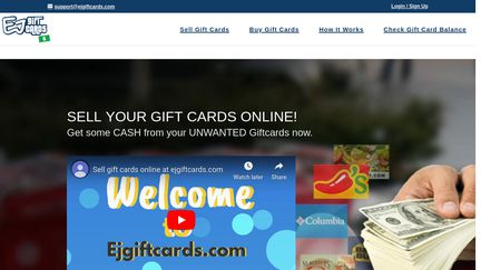 EJ Gift Cards