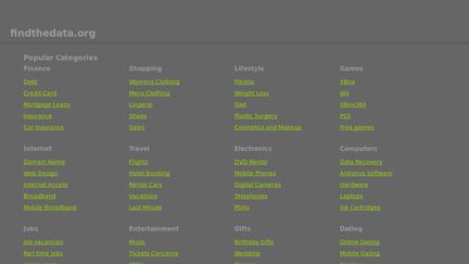 FindTheData