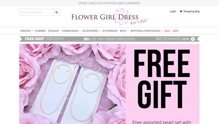 FlowerGirlDressForLess