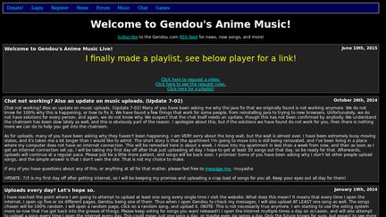 Gendou's Anime Music