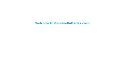 Genuinebatteries