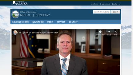 Governor Mike Dunleavy