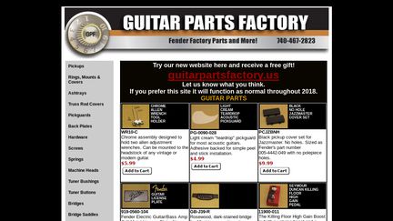 Guitar Parts Resource