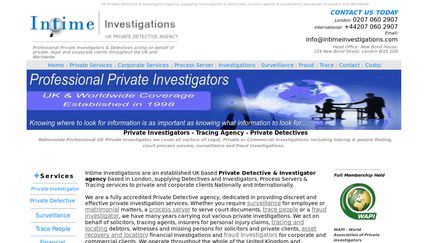 InTimeInvestigations