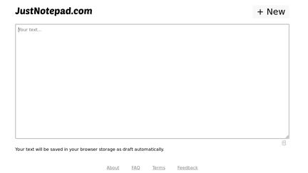 JustNotepad