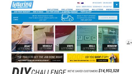 Letteringonthecheap.com