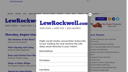 Lew Rockwell