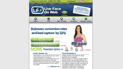 LiveFaceOnWeb