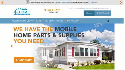 Mobile Home Parts Store