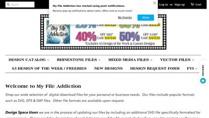 My File Addiction
