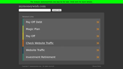 MyMoneyWish