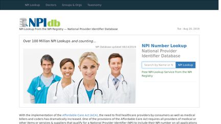 NPIdb