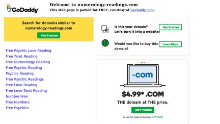 Numerology-readings